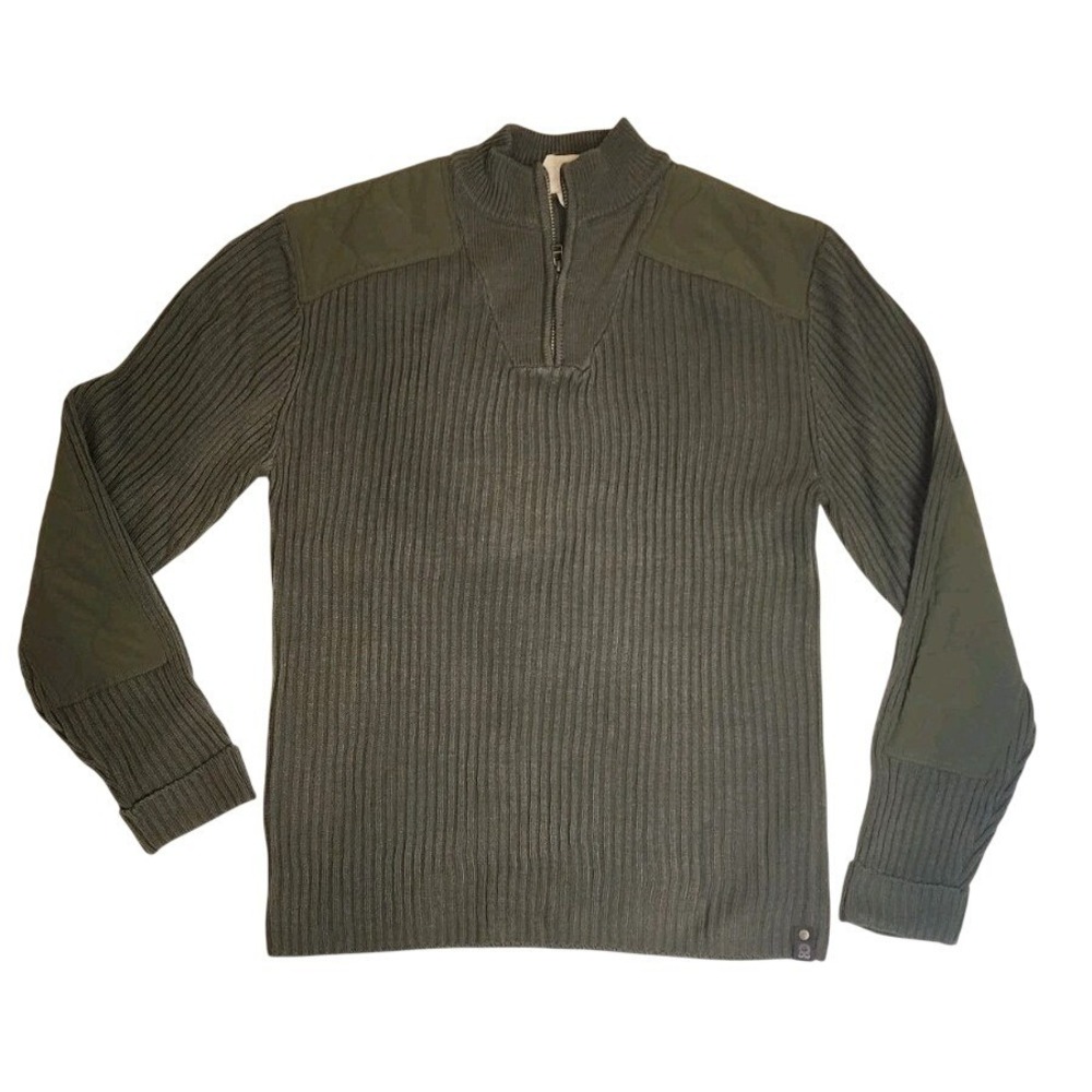 Zero Foxtrot Corps Woobie‎ Green Knit Pullover Pully Men Field  Gear Sweater 2XL
